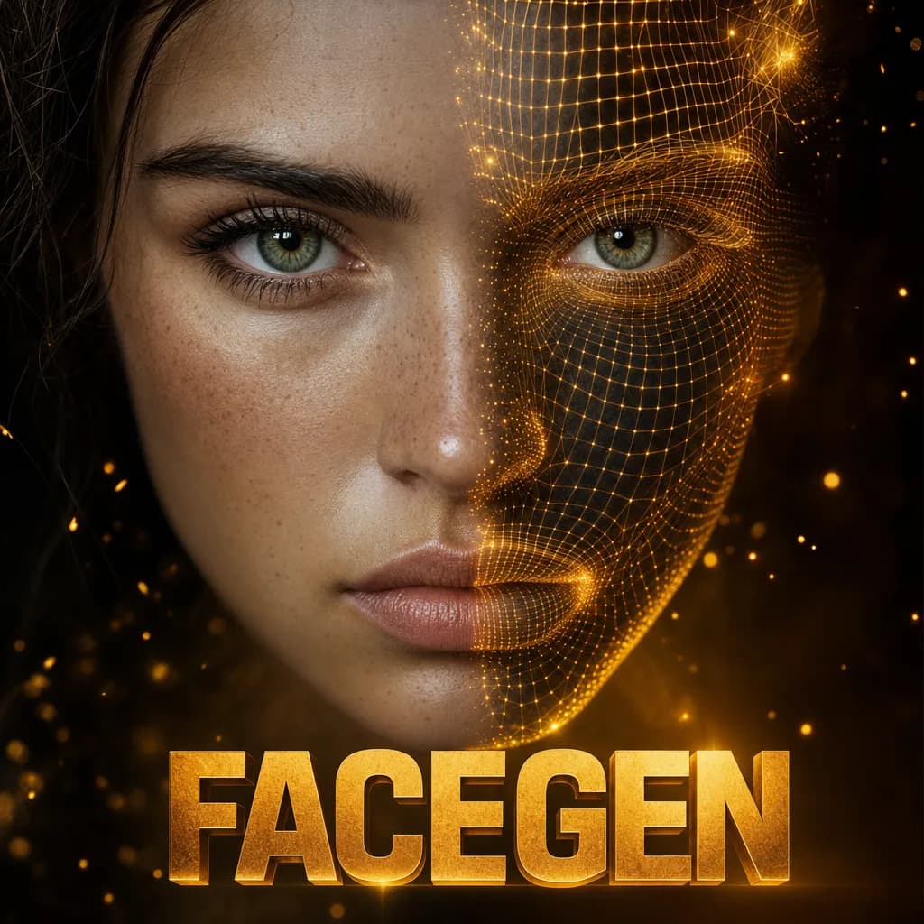 Face Generator example made with Enhance AI