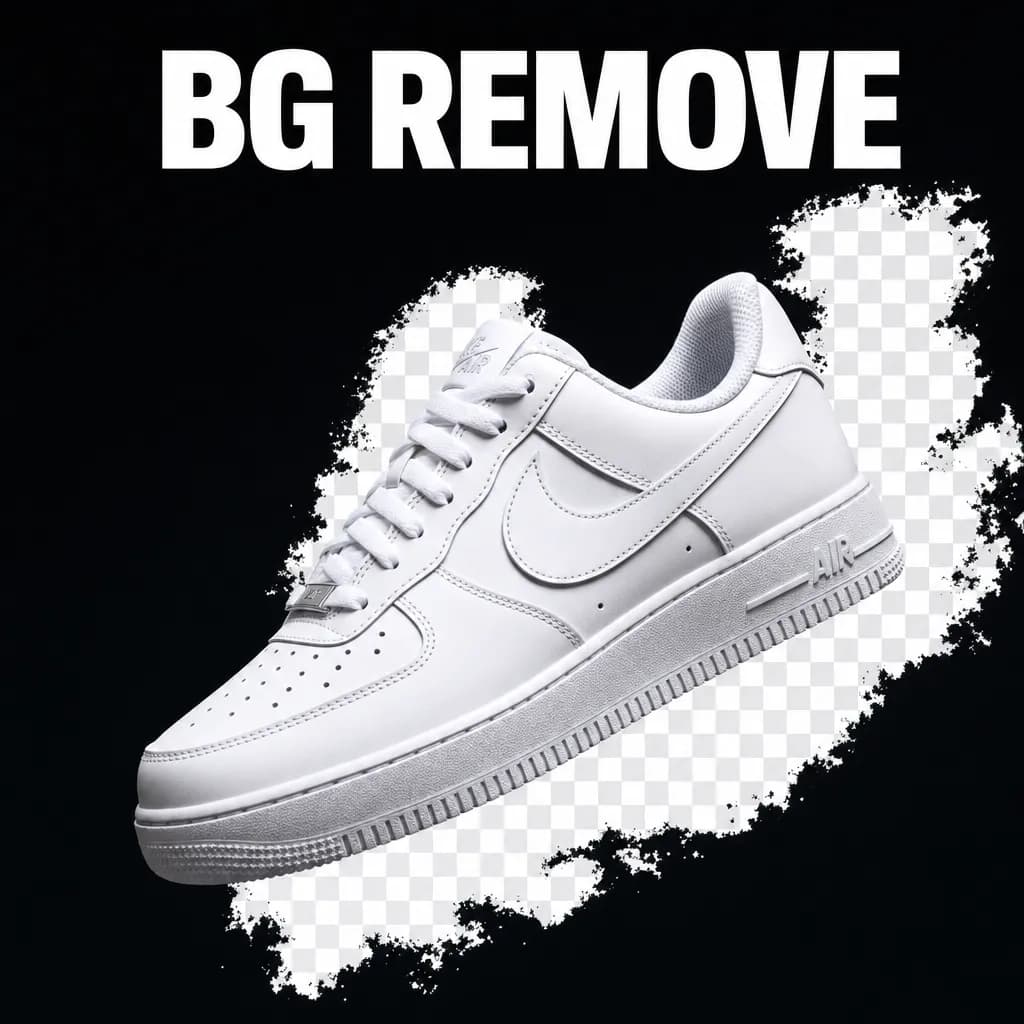 Background Remover example made with Enhance AI