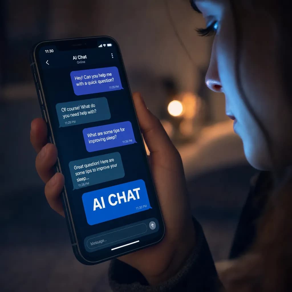 Chat AI example made with Enhance AI